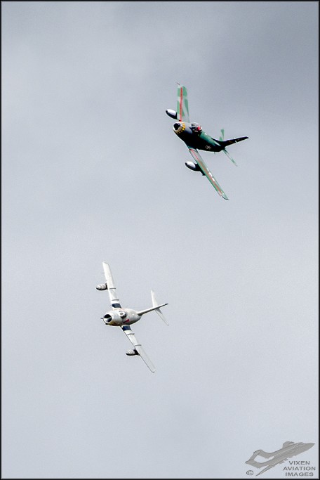MiG-15 and Sabre 