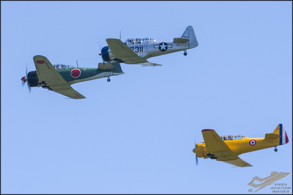 North American T-6 Formation 