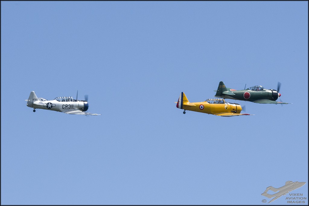 North American T-6 Formation 