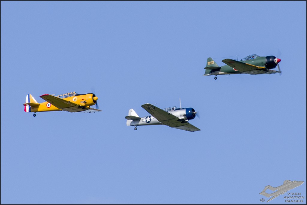 North American T-6 Formation 