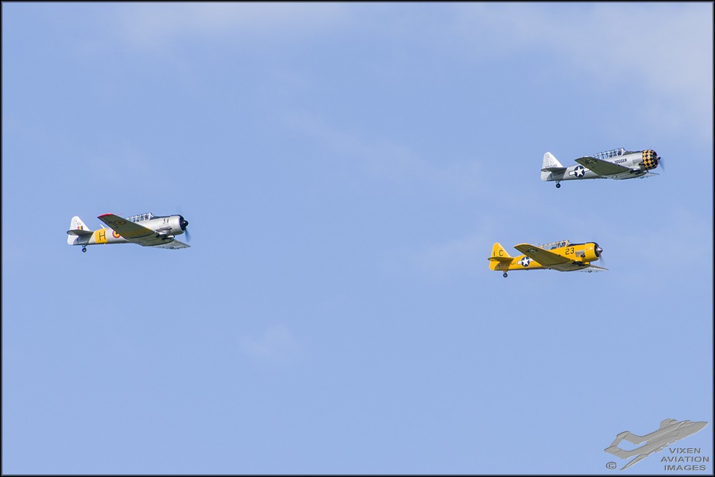 North American T-6 Formation 