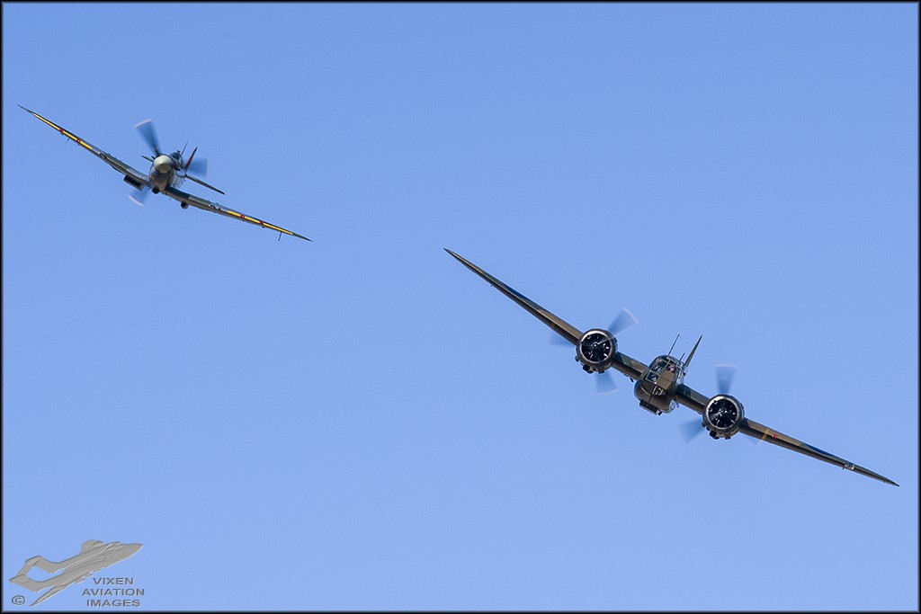 Bristol Blenheim Mk.IF & Supermarine Spitfire Mk.Vc 